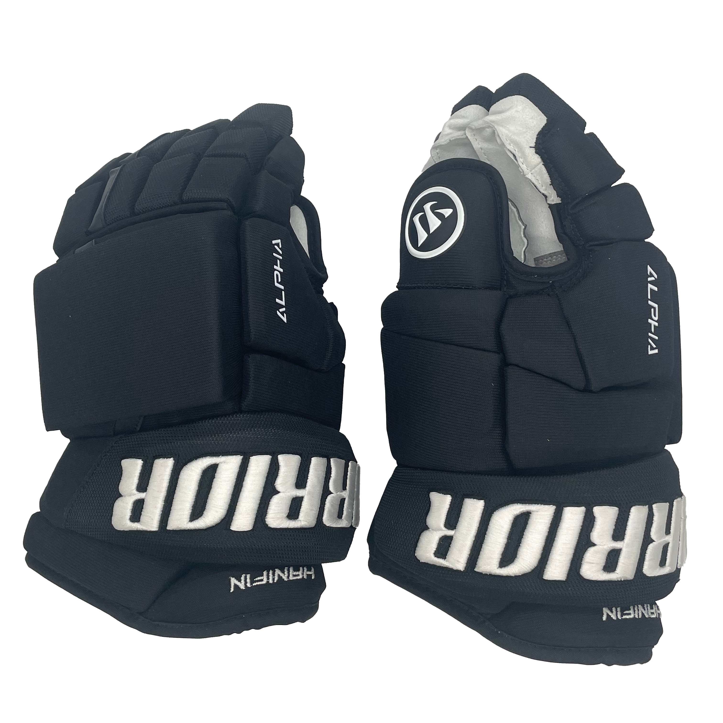 Warrior Alpha DX - Gant NHL Pro Stock - Noah Hanifin (Noir)